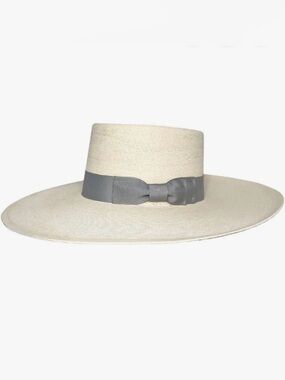 Atwood Buckaroo Wide Brim Straw Hat Long Oval